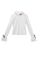 Red/Beige [Heart Bear] Embroidered Sweet Lolita Jsk Dress Set - Top - 9