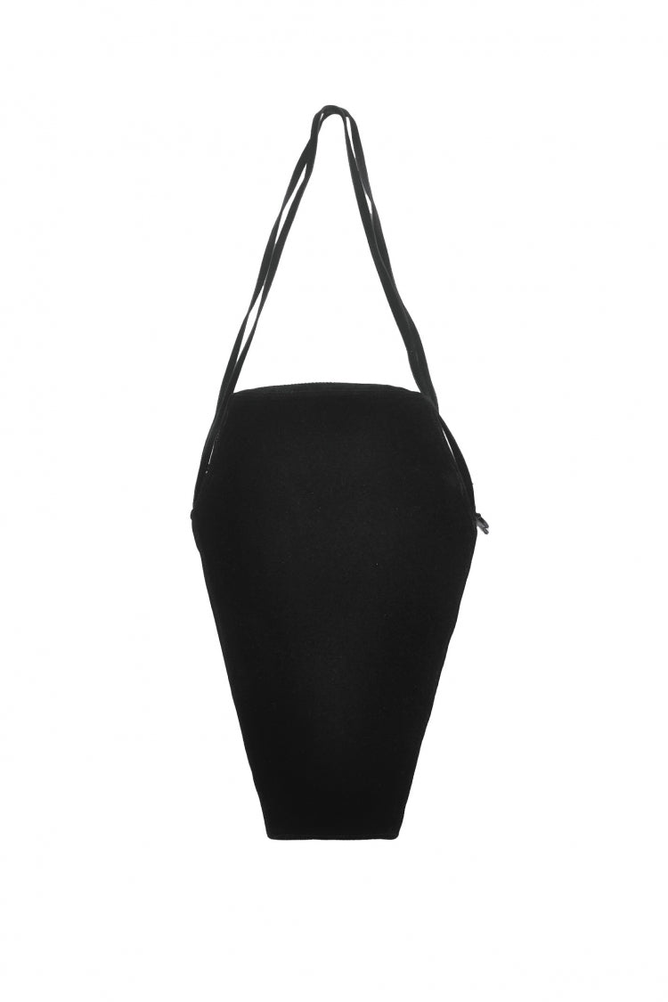 Black Horned Embroidered Women's Gothic Bag - Product - 7
