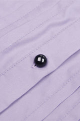 Purple Star Collar Long Puff Sleeves Women's Gothic Witch Blouse - Product - 13
