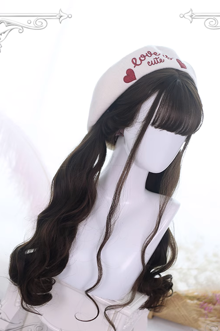 Brown Sylvia Long Curly Classic Lolita Wigs - Product - 2