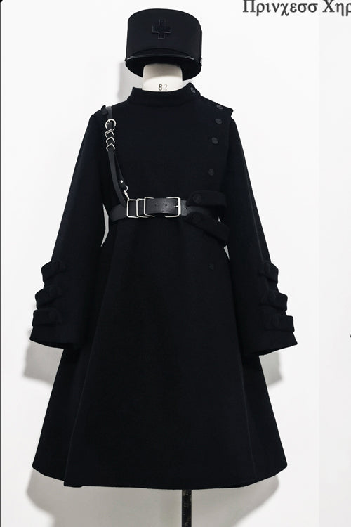 Black Princess Chronicles The northernmost Forest Military Ouji Lolita Coat - Product - 12
