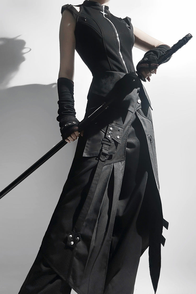 Black  [Nightblade] Ouji Gothic Vintage Prince Cool Lolita Pants (Pants Only) - Product - 2