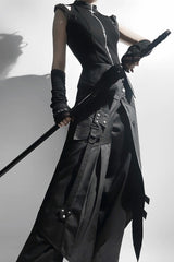 Black  [Nightblade] Ouji Gothic Vintage Prince Cool Lolita Pants (Pants Only) - Product - 2
