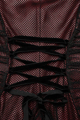 Sleeveless Slim Mesh Fishtail Women's Gothic Dress 2 Colors - Product - 16