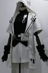 White Functional Style Ouji Fashion Prince Handsome Lolita Shorts - Product - 12