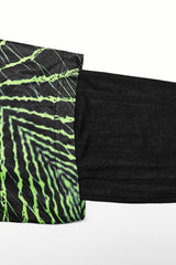 Green Halo Print Men's Sagging Pants - Product - 6
