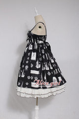 Christian Pious Duck Print Sleeveless Bowknot Sweet Lolita JSK Dress - Product - 10