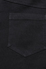 Black Triple-Layered Ruffle Lace-Up Mesh Women's Gothic Pants - Product - 9