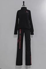 Black Unmarked Blade Gothic Handsome Ouji Lolita Long Pants - Product - 2