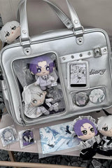 Classic Large Capacity Embroidered Crossbody Lolita Itabag 3 Colors - Product - 6