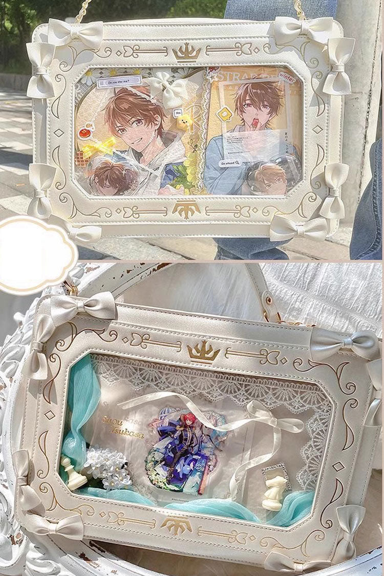 Picture Frame Transparent Sweet Princess Lolita Shoulder Itabag 2 Colors - Product - 5