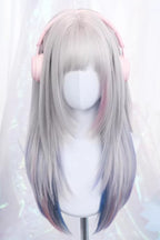 Silver-Gray/Pink/Blue