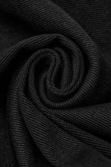 Black Stitching Lace-Up Mesh Men's Gothic Flared Pants - Product - 8
