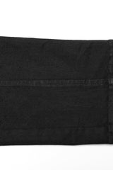 Black Slim Straps Symmetrical Men's Steampunk Straight Leg Pants - Product - 8