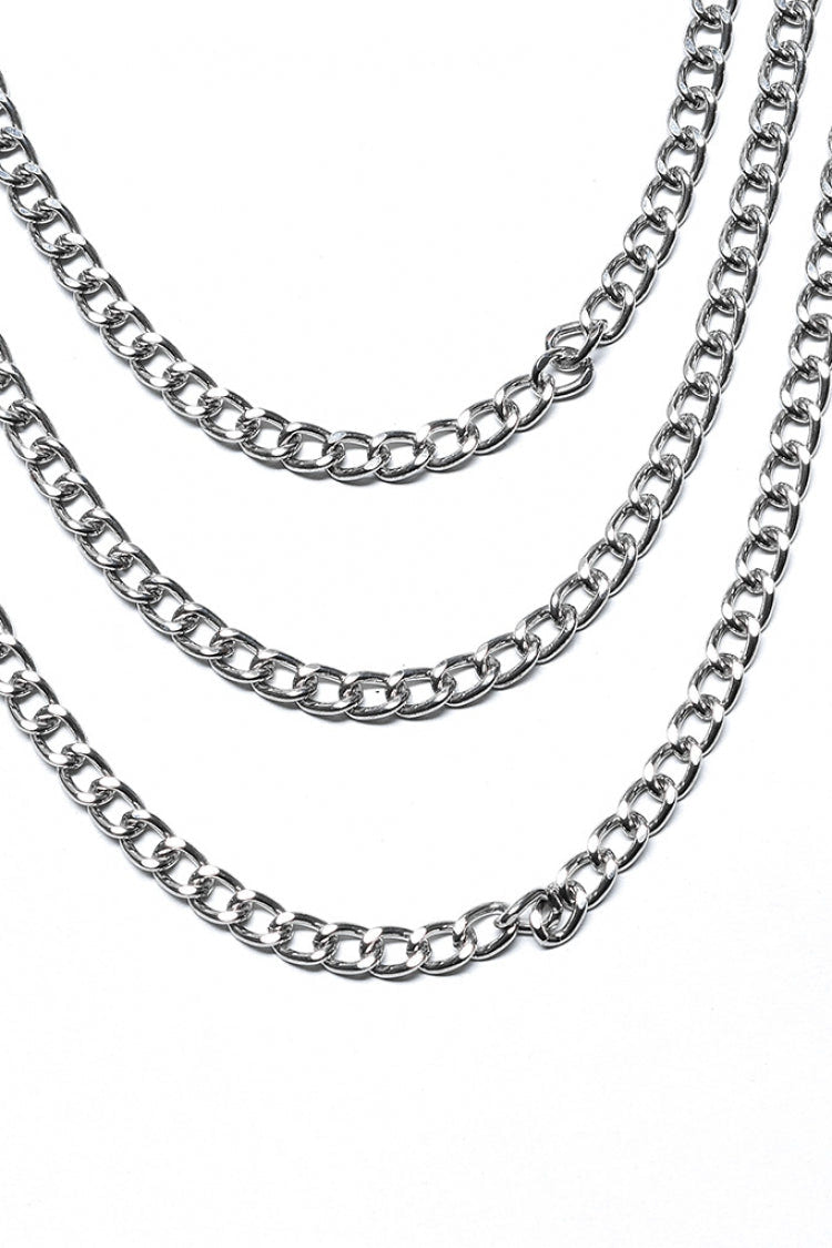 Snakeskin Faux Leather Metal Rivets Women's Steampunk Choker 2 Colors - Product - 7