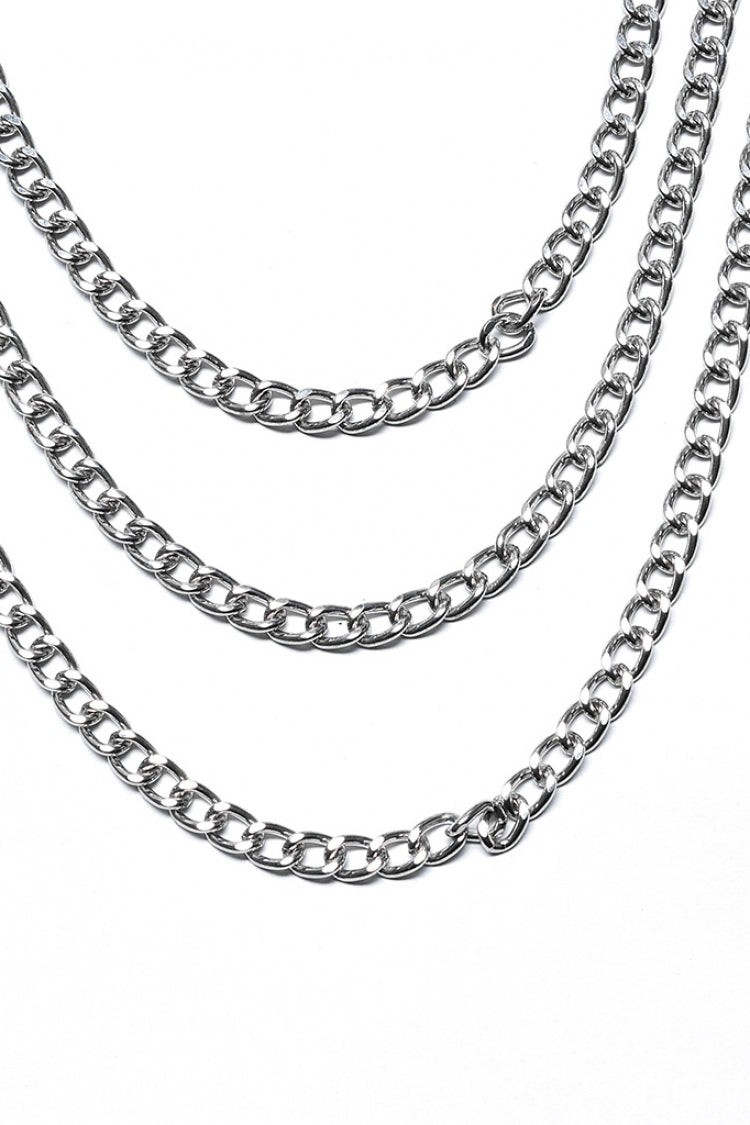 Snakeskin Faux Leather Metal Rivets Women's Steampunk Choker 2 Colors - Product - 7