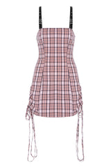 Cute High Waist Women's Steam Punk Strap Dress - Product - 9