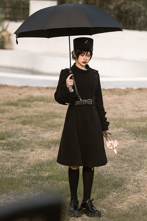 Black Princess Chronicles The northernmost Forest Military Ouji Lolita Coat - Product - 2
