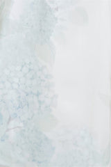 White [Hydrangea Message] Short Sleeves Print Ruffle Lace Sweet Chinese Style Elegant Lolita Short Dress - Product - 16