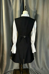 Black [Royal Knight] Gothic Vintage Cool Royal Ouji Lolita (Blouse / Shorts / Vest / Pants) - Product - 5