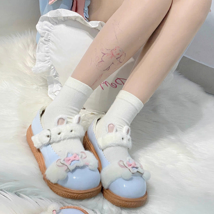 星 うさ耳 リボン Furry スウィートロリータ シューズ 5色 商品画像