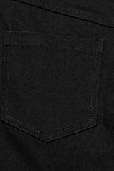 Black Stitching Slim Mesh Metal Eyelet Decoration Women's Steampunk Pants - Product - 7