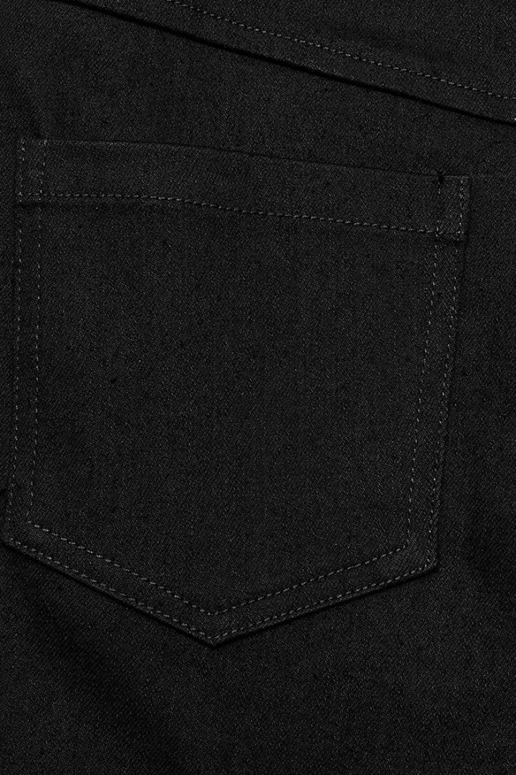 Black Stitching Slim Mesh Metal Eyelet Decoration Women's Steampunk Pants - Product - 7