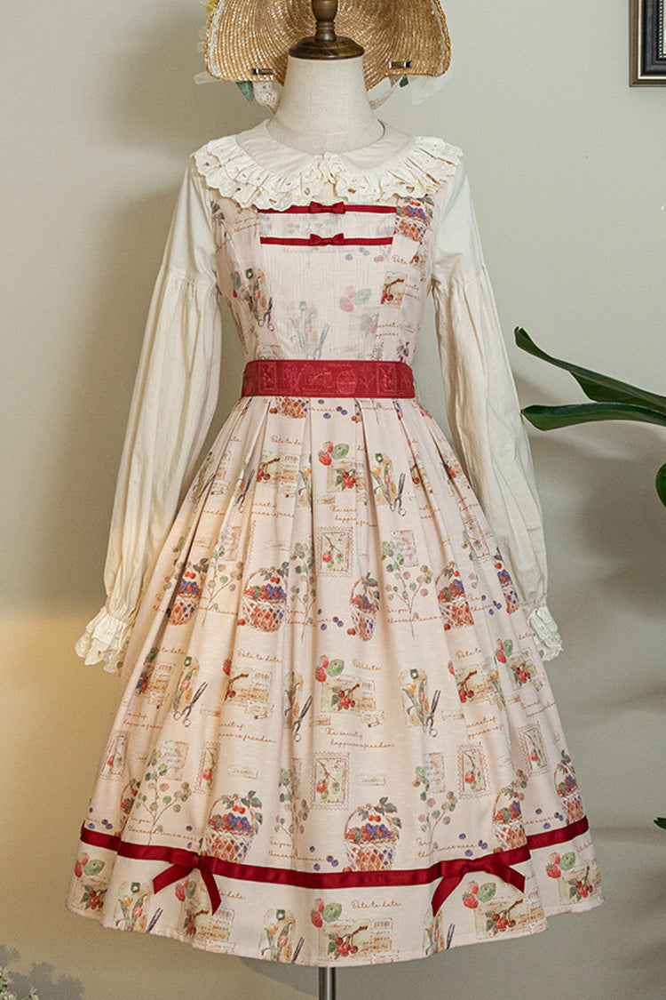 Forest Illustrated Book Watercolor Picture Book Print Sweet Elegant (Dress Only) detail view 2