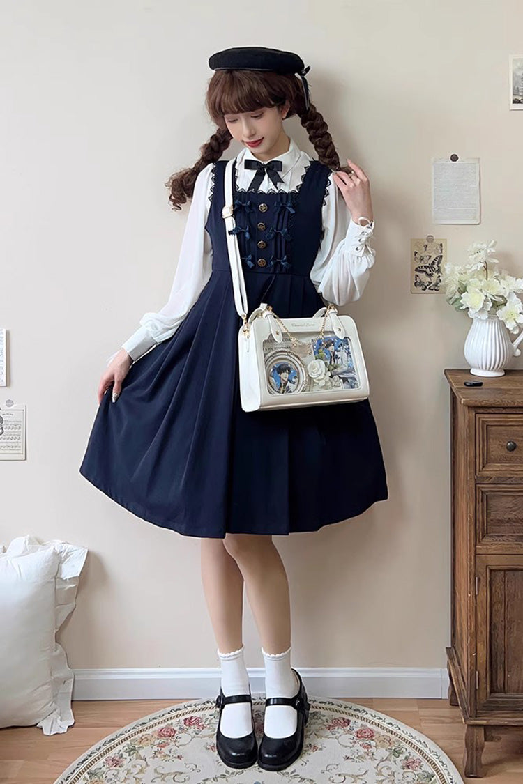 Piano Waltz Bowknot Sweet Lolita Handbag 4 Colors - Product - 14
