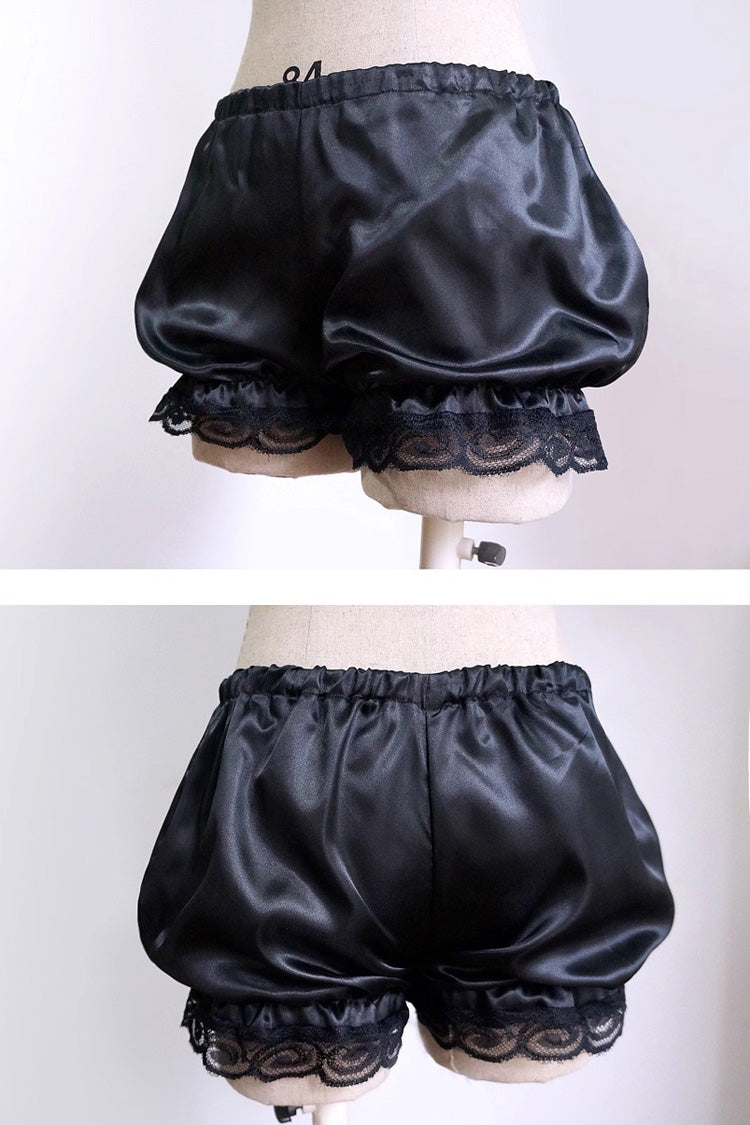 Sweet Ruffle Lace Anti-Exposure Safety Lolita Short Bloomers 2 Colors - Product - 3