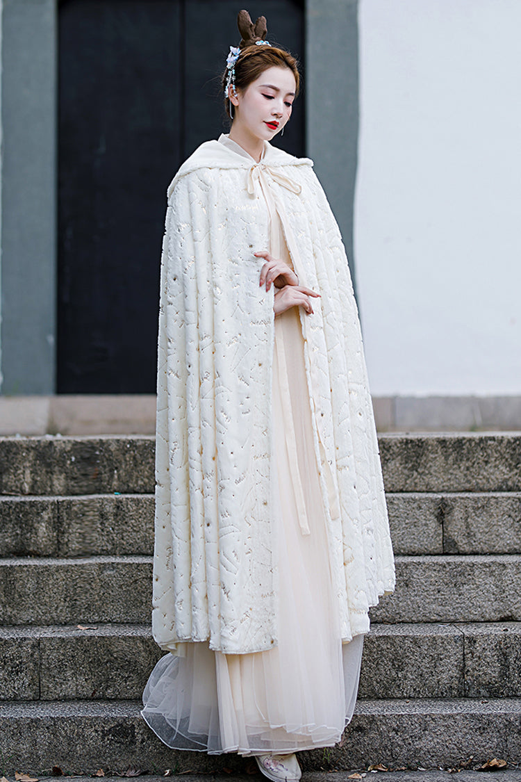 Beige New Fairy Sweet Hanfu Dress - Product - 2