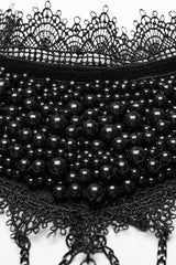 Black Cross Bead Women's Gorgeous Gothic Choker - Product - 7
