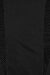 Black Round Collar Long Sleeves Cut-Out Spliced Mesh Men's Punk T-Shirt - Product - 6