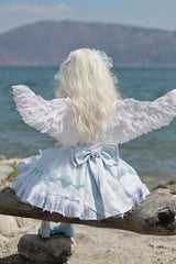 Wings Arrival Multi-layer Ruffle Bowknot Ballet Style Sweet Elegant Lolita Jsk Dress 3 Colors - Product - 13