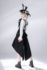 Black Rabbit Theater Jacquard Version Ouji Lolita Shorts - Product - 5