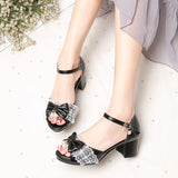 Leyana Bowknot Sweet Elegant Lolita Sandals 4 Colors - Product - 6