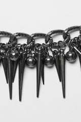 Black Adjustable Metal Waist Chain Women's Steampunk Body Harness - Product - 4