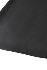 Black Women's Punk Metal Chain Belt Skirt with Straps - Product - 17
