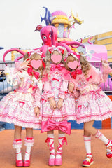 [Candy Park] Bowknot Lace Sweet Princess Lolita Shawl Cape 9 Versions - Select Color Below - 1