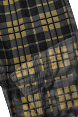Plaid Print Slim Sheer Women's Steampunk Leggings 2 Colors - Product - 5