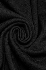 Black Long Sleeves Stitching Lace-Up Ripped Men's Punk Blouse - Product - 8