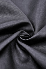 Black High Waisted Women's Gothic Pleated Long Skirt - Product - 18