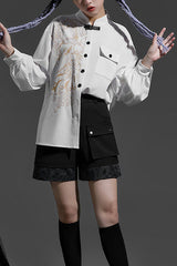 The Unknown Master Qi Ouji Lolita Blouse - White - 1