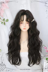 Secondary Fluffy Wool Curls Sweet Lolita Long Wigs 2 Colors - Product - 3