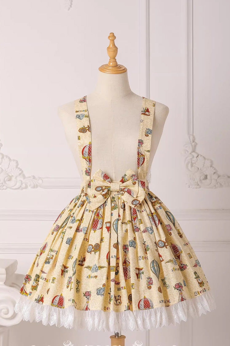 Mechanical Balloon Printed Bow Lace Sweet (Dress Only) detail view 6