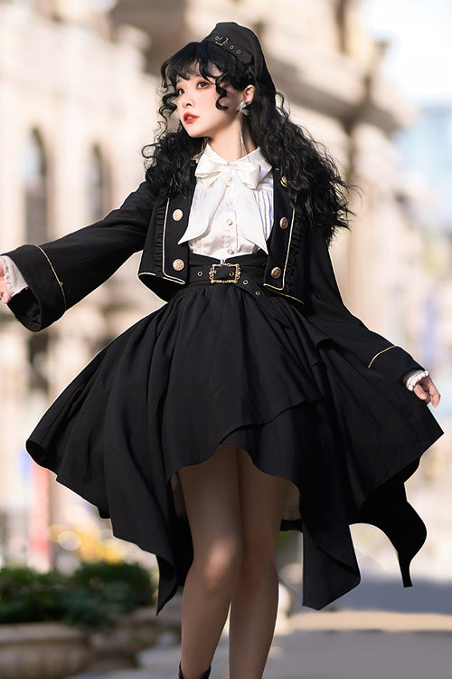 Black Retro Tomorrow Vow High Waisted Sweet Strap (Dress Only) detail view 6