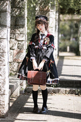Magic Academy Witch Alchemy Long Sleeves Gothic Lolita OP Dress 4 Colors - Product - 5