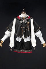 Black [The Choir of The Church] Ouji Fashion Gothic Prince Lolita Set (Older Brother Version) - Product - 2
