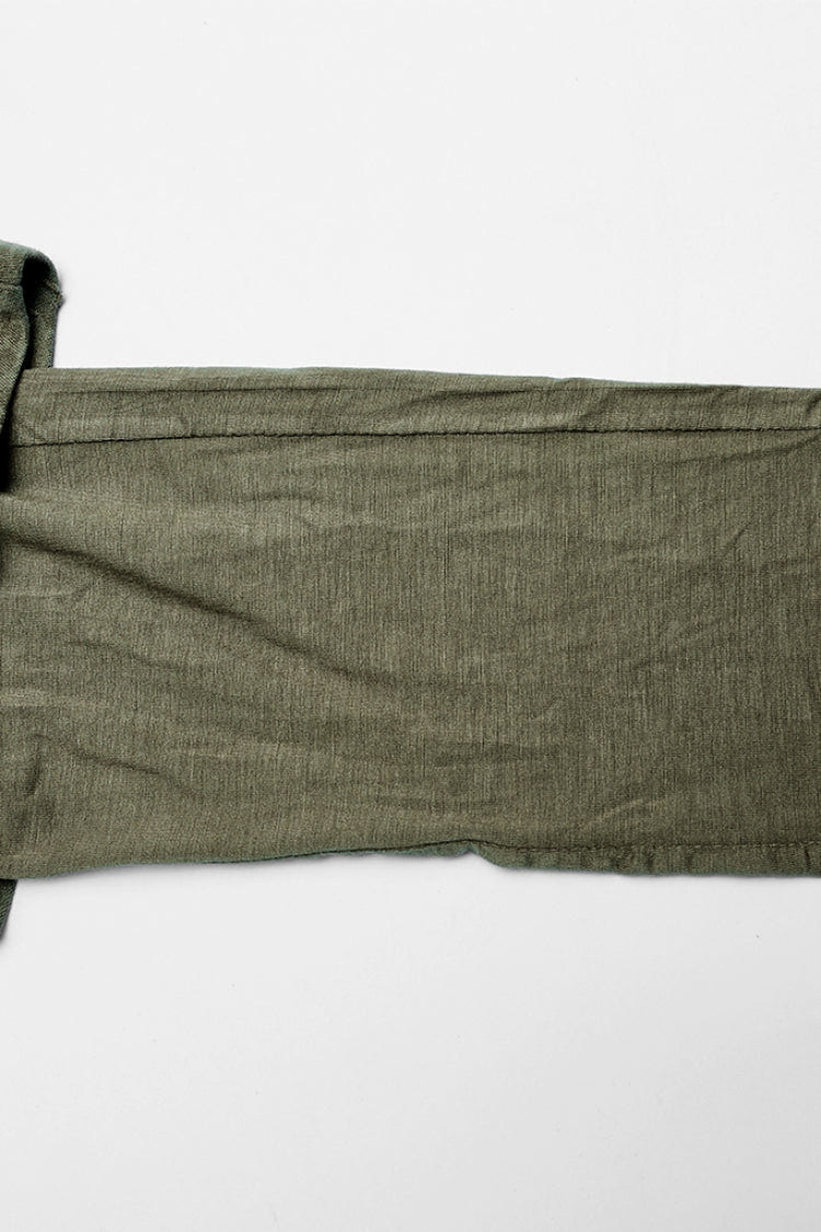 Green Ripped Men's Punk Sagging Pants with Straps - Product - 9