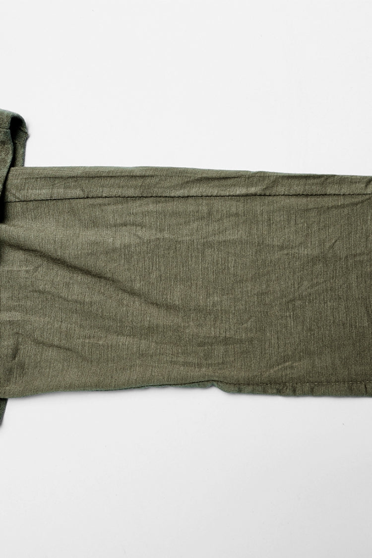 Green Ripped Men's Punk Sagging Pants with Straps - Product - 9